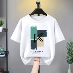 Boys Girls 100% Cotton T-shirt Summer Wear Baby Sports Cartoon Tees Trendy Printing  T Thin Soft Crew Children's Clothes New