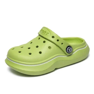 Children Sandals Anti Skid Clogs Boys Girls Summer Hole Water Toddler Shoes Baby Mules Rubber Kids Garden Beach Flats Slippers